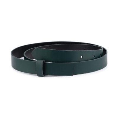 forest green belt leather strap replacement 2 5 cm 1