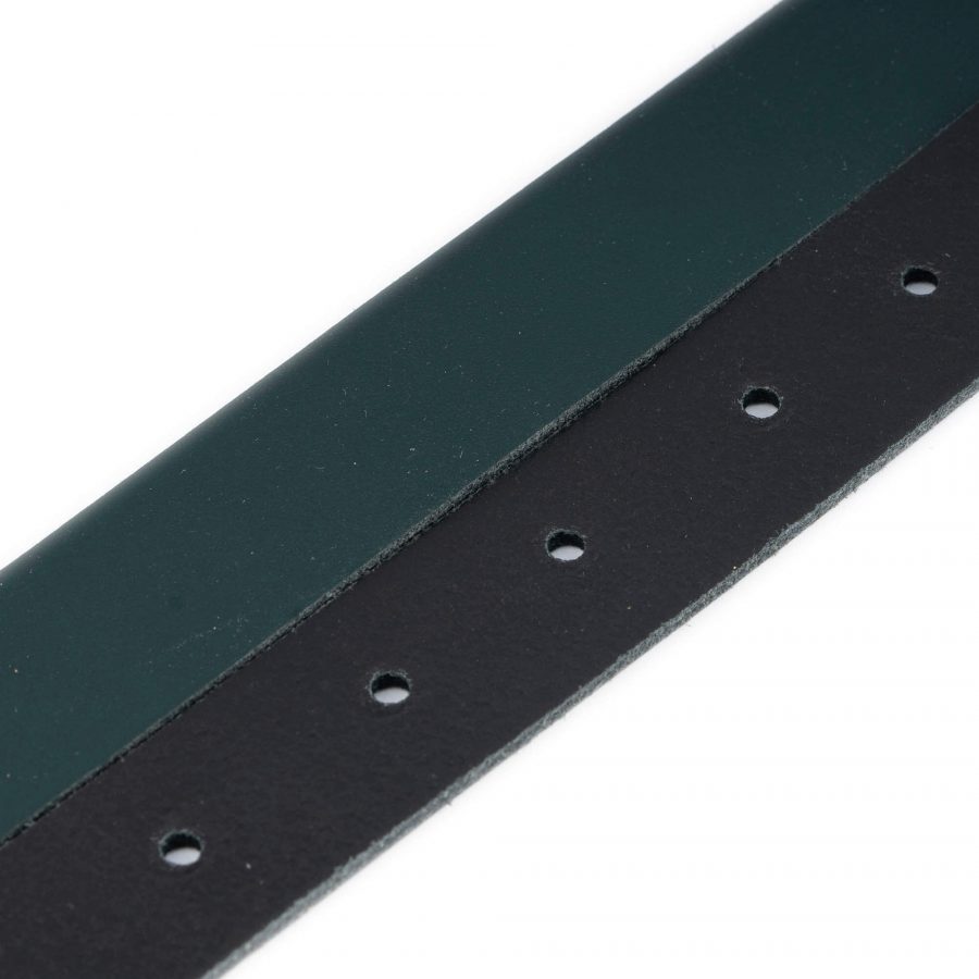 forest green belt leather strap replacement 2 5 cm 3