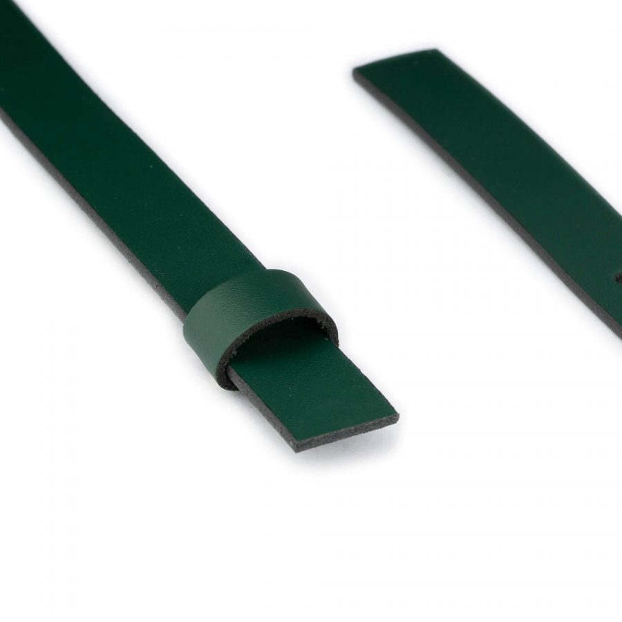 forest green leather strap for belt replacement 20 mm 4