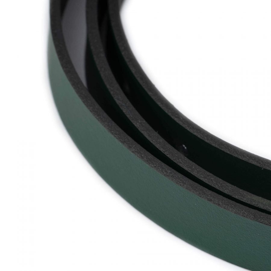 forest green leather strap for belt replacement 20 mm 6
