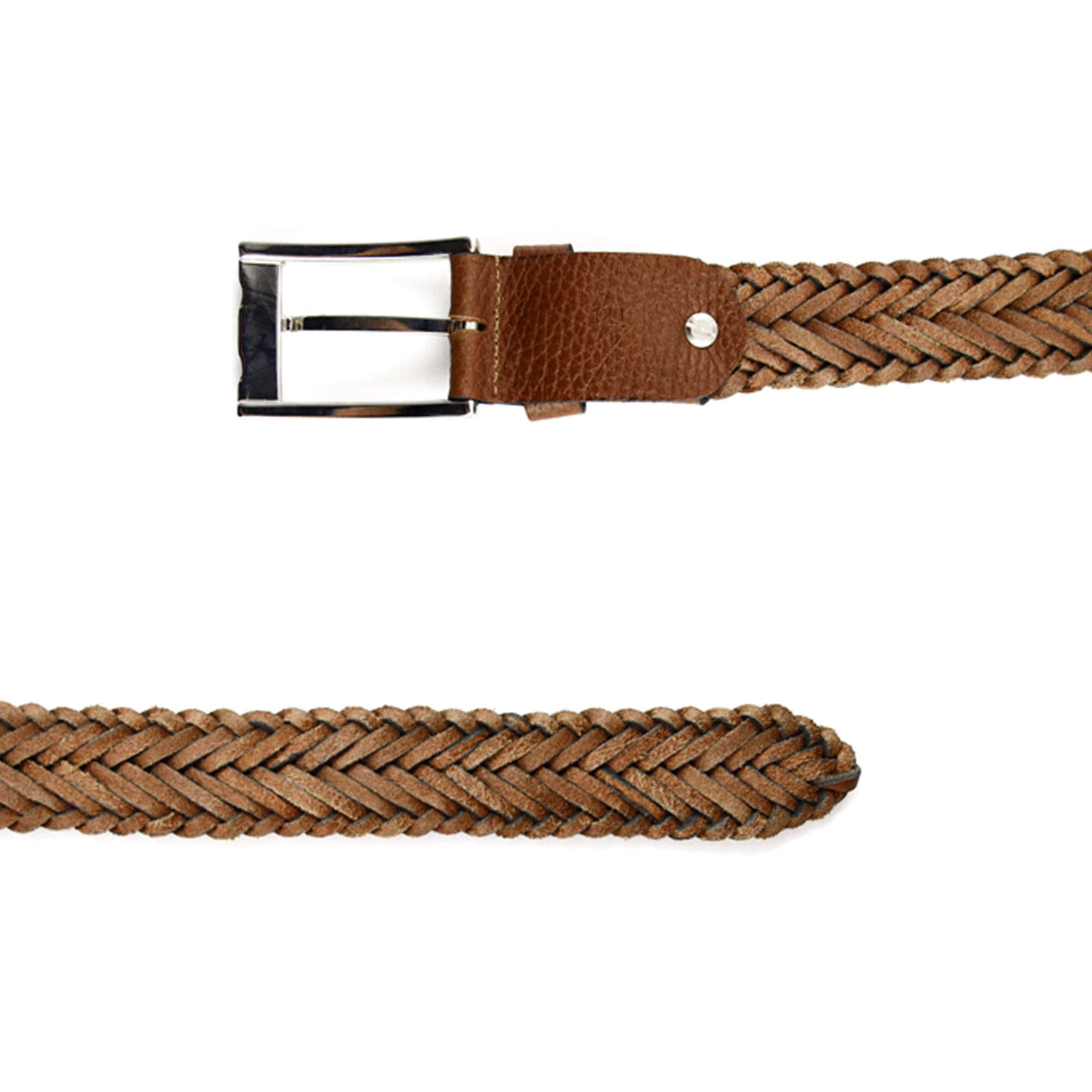 3.5cm Reversible Full-Grain Leather Belt