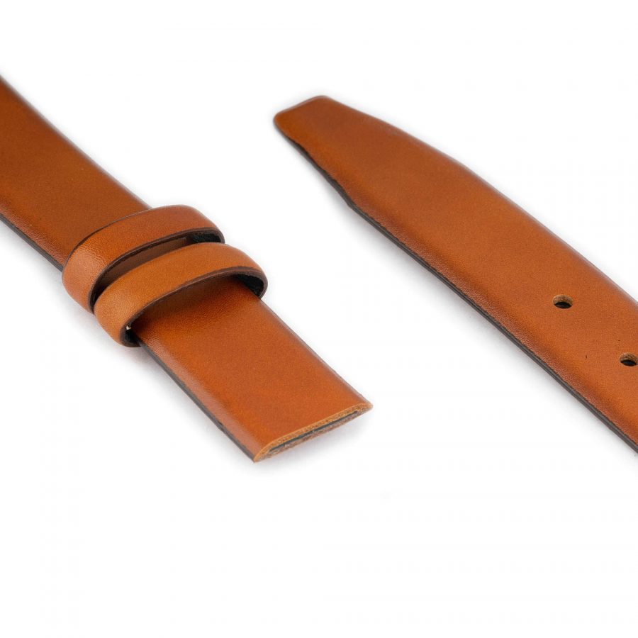 light tan mens belt strap replcement for buckles real leather 4