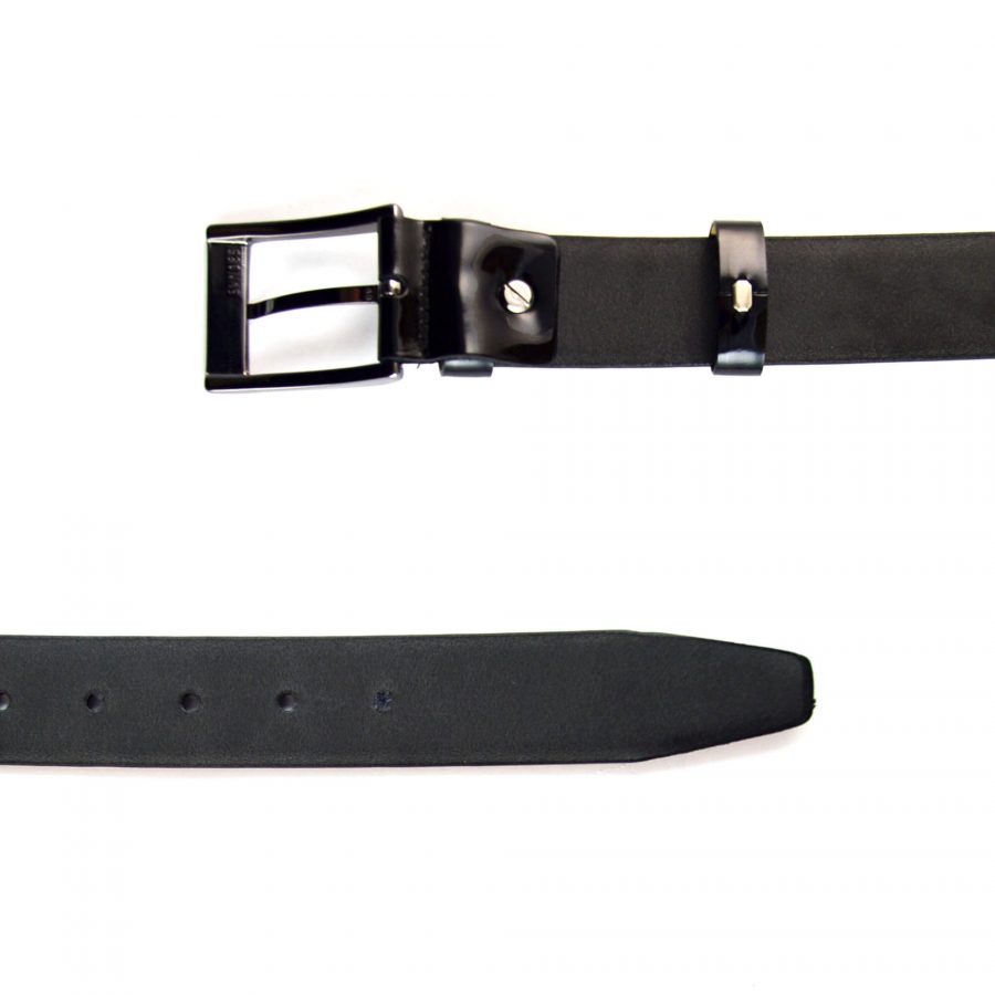 mens patent leather belt for suit 351061 2