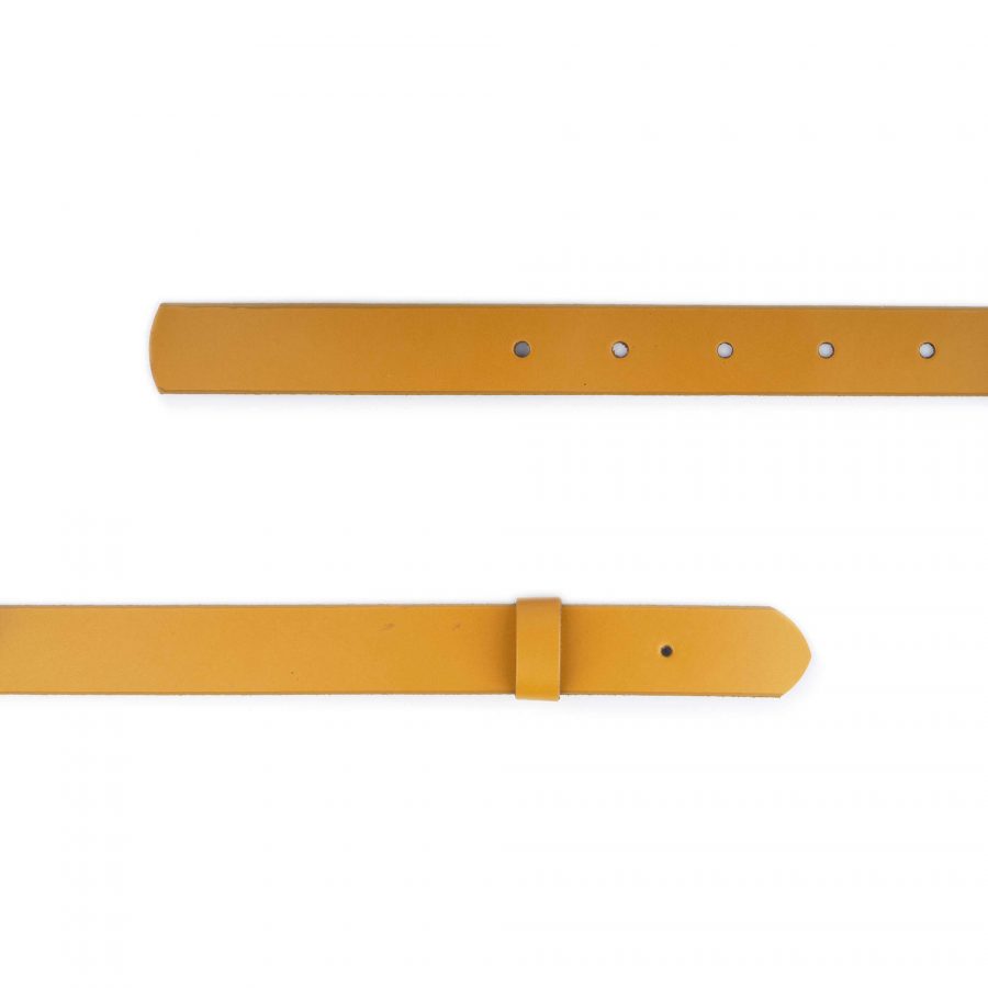 mustard tan replacement belt strap for buckles 25 mm 2