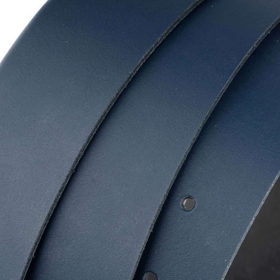 navy blue leather strap for belt replacement 4 0 cm 4