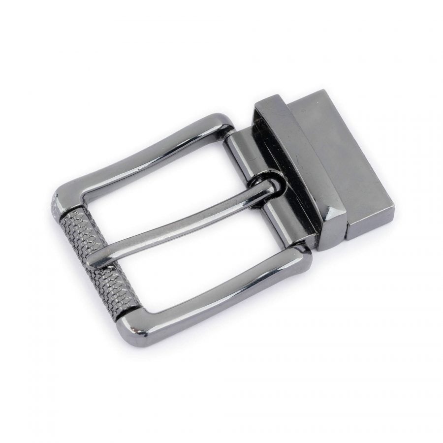 replacement belt buckle for men gunmetal roller 1