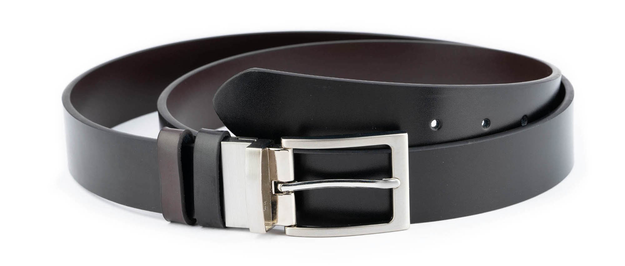 Reversible Vegan Leather Belts - LeatherBeltsOnline.com