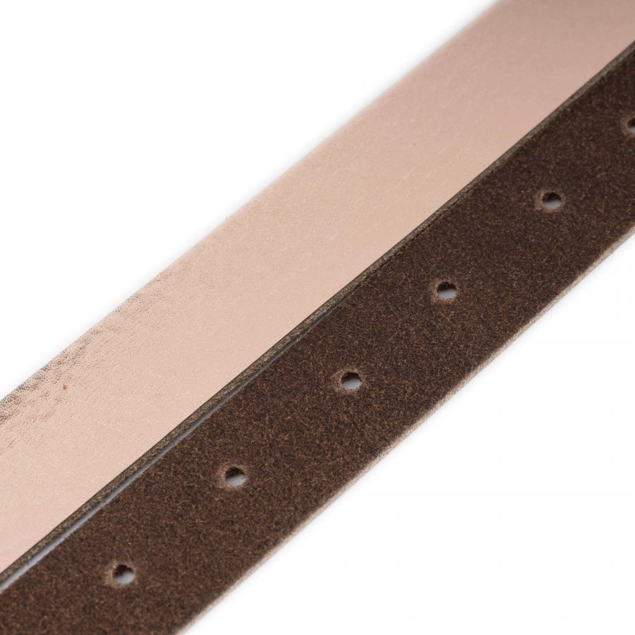 rose gold belt strap for buckles 2 5 cm replacement 3