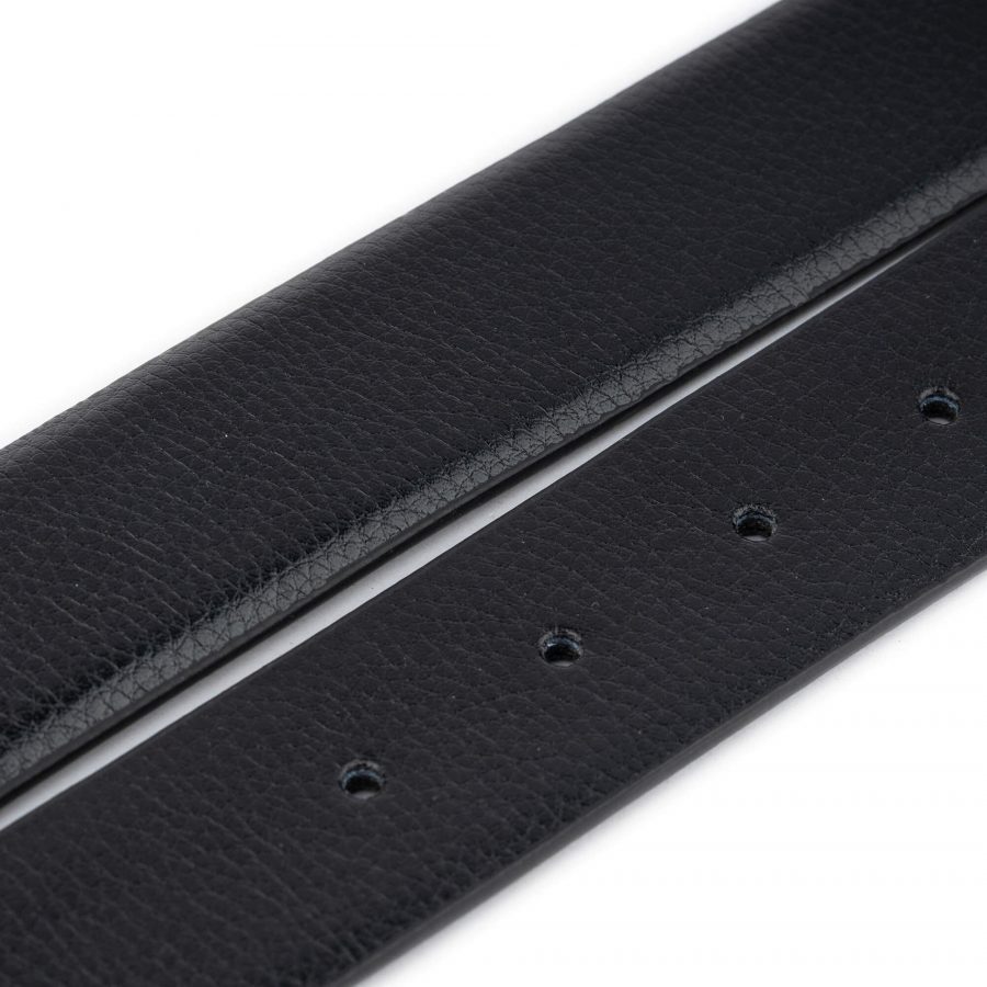 textured vegan leather belt strap for buckles 1 3 8 inch 4