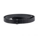Buy Black Snakeskin Embossed Belt Strap Replacement No  display picture 3