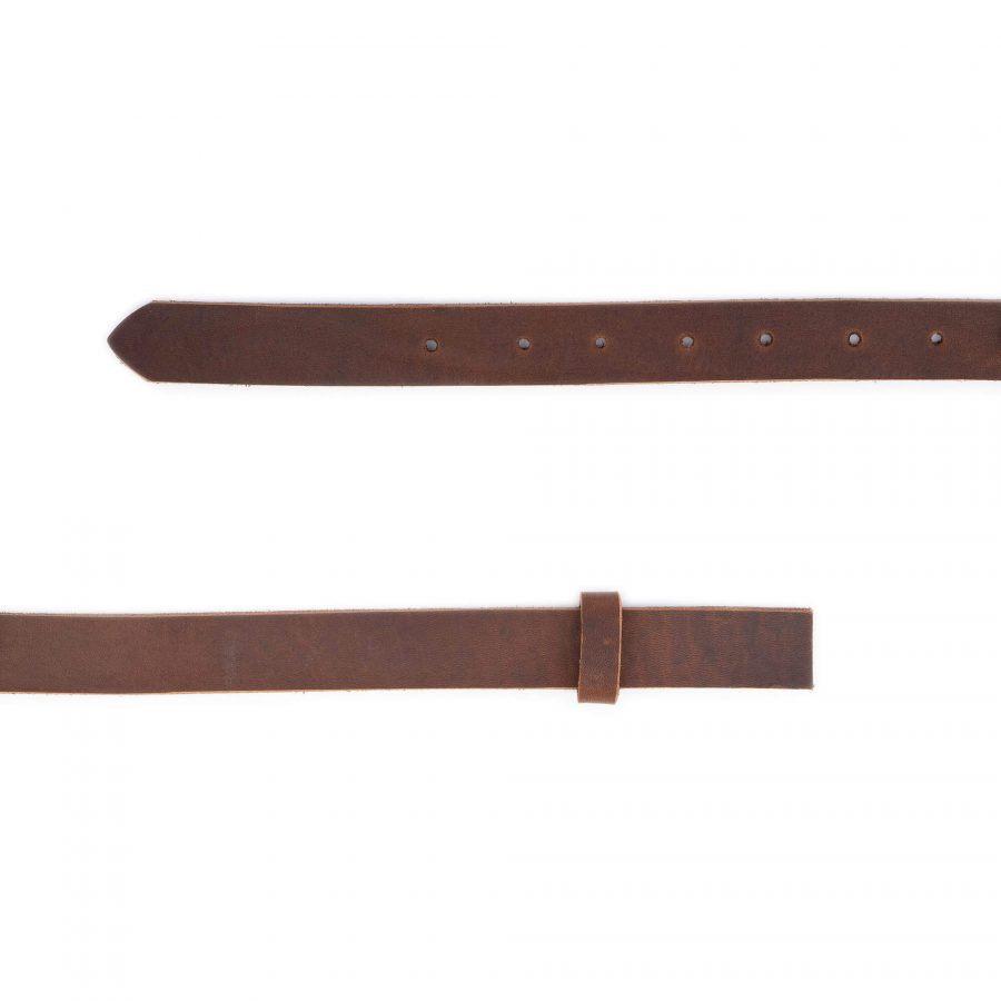 brown soft leather belt strap replacement 1 inch 2