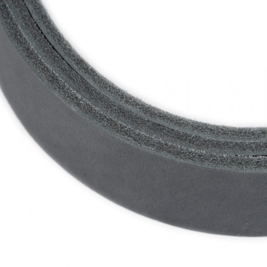 gray suede leather belt strap replacement soft leather 6