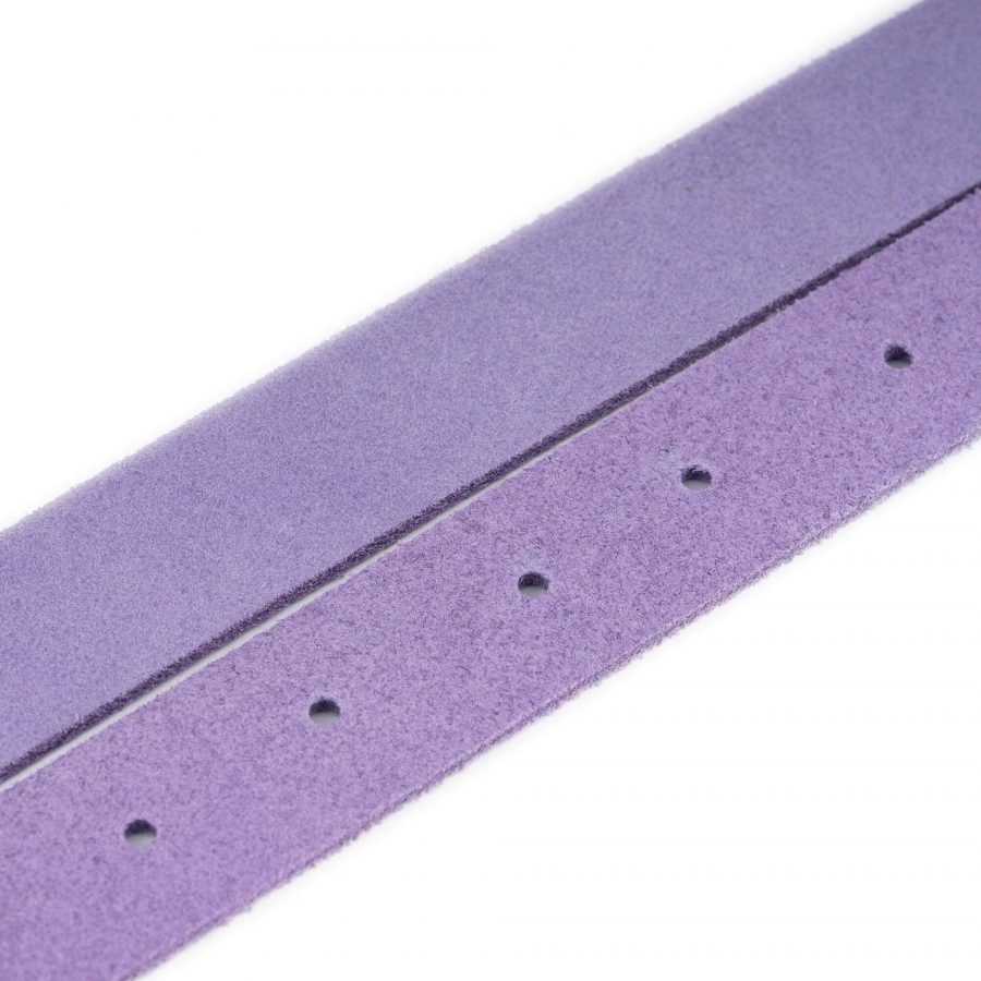 lilac suede belt with gold buckle buckle 4