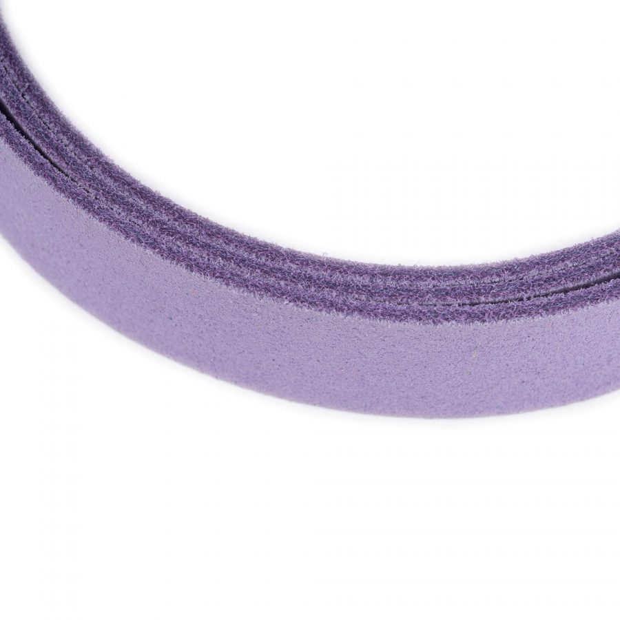 lilac suede belt with gold buckle buckle 6