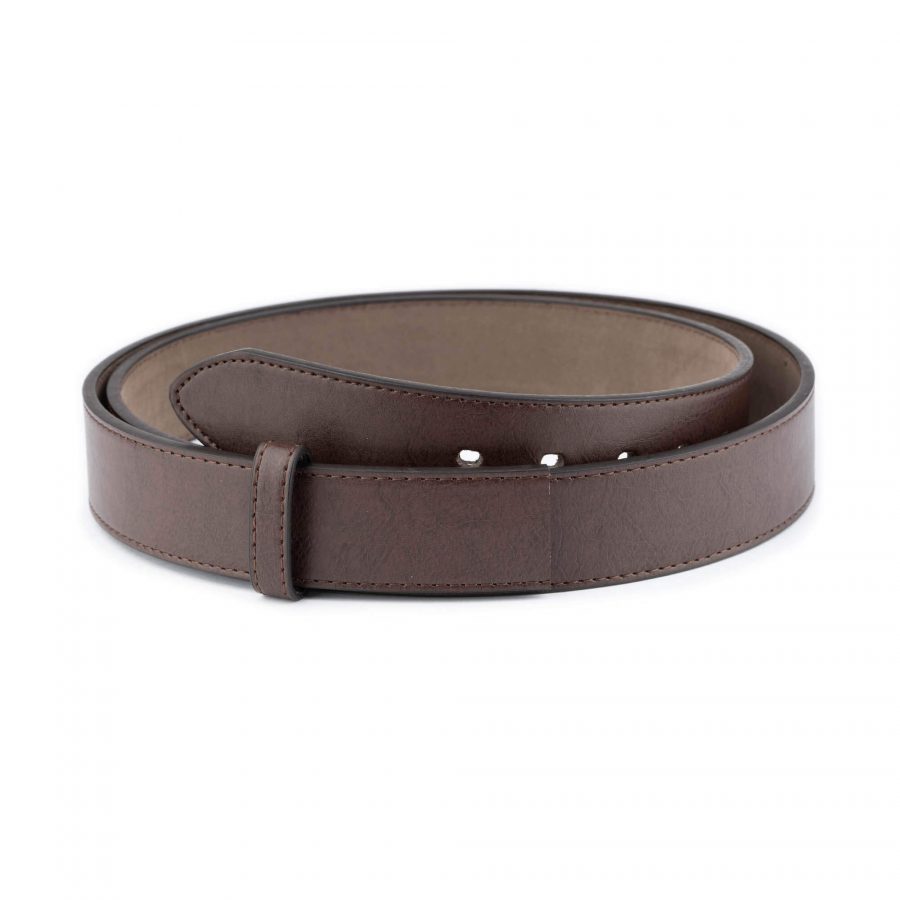 replacement vegan leather belt strap for buckles 40 mm 1