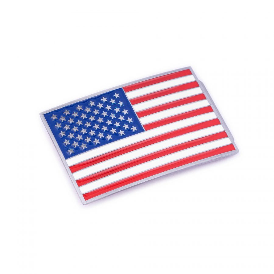 American Flag Belt Buckle Colorful 1 AMEFLA40REDBLU USD19