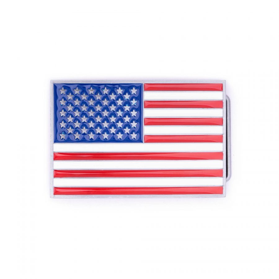 American Flag Belt Buckle Colorful 4