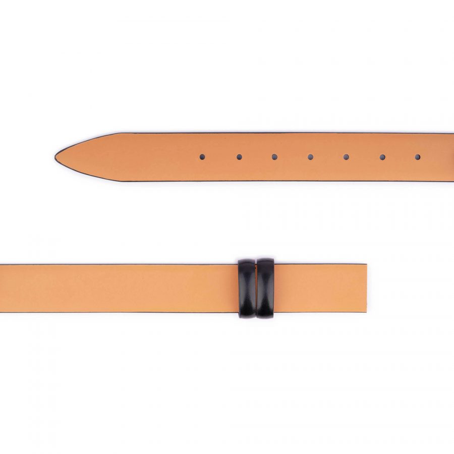 beige vegan belt strap replacement 3 5 cm 2