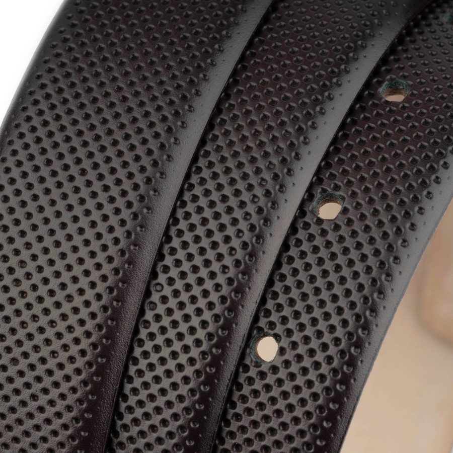 belt strap replacement dark brown perforated 5