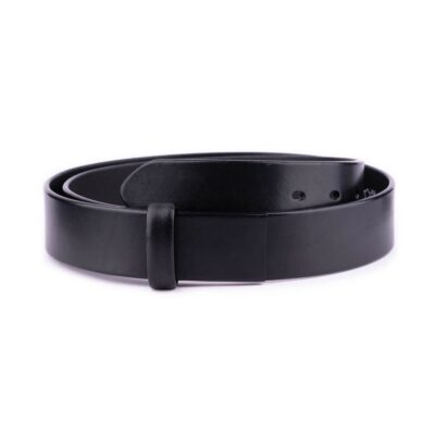 black full grain leather belt strap for clamp buckles 1 28 40 BLACUT4011STRAML usd29