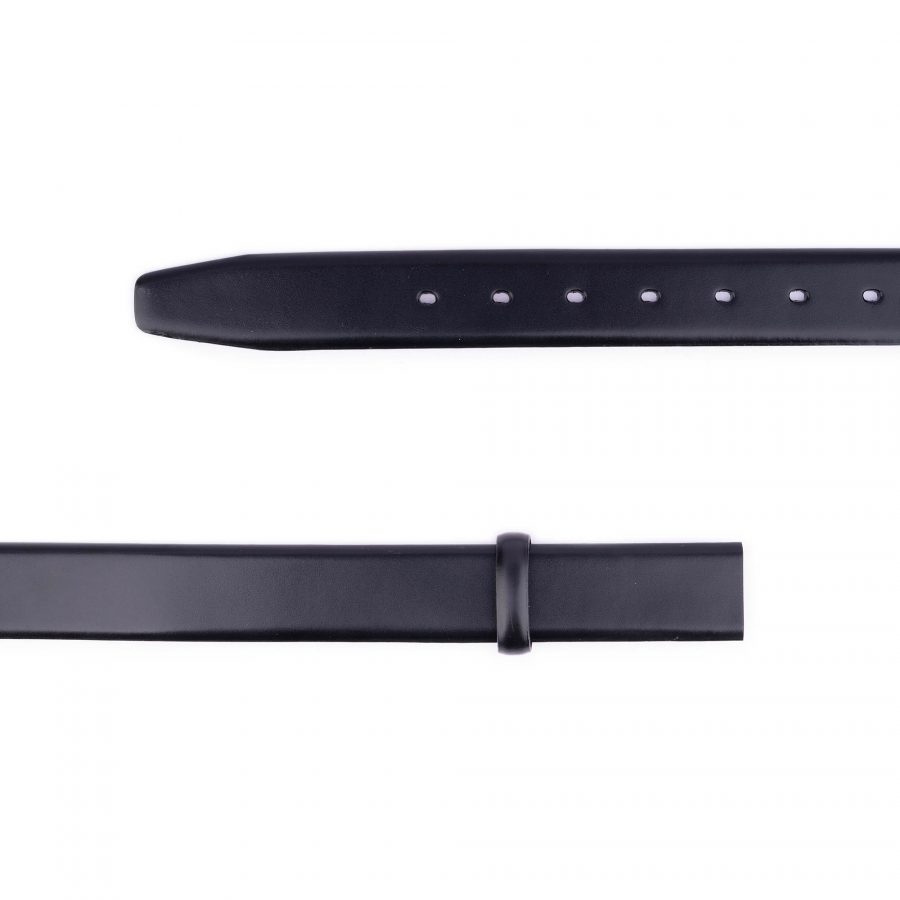 black leather replacement belt strap for mens buckles 3 5 cm 2