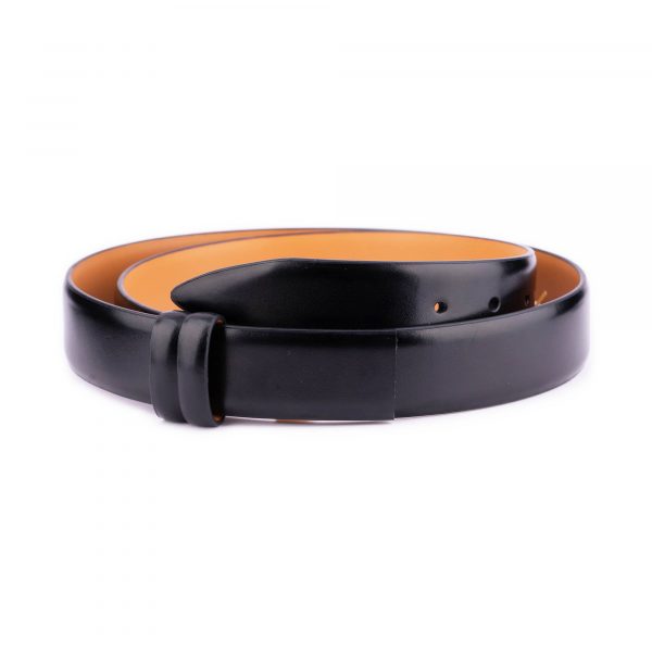 black vegan belt strap replacement 3 5 cm 1 BLABEI35SMOOTH 28 40 29USD