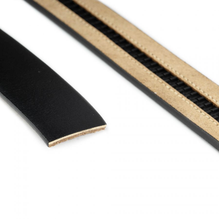 black vegan mens click belt strap replacement 4