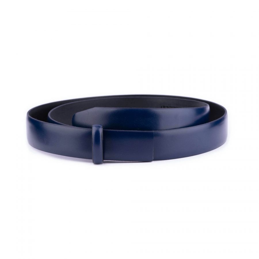 blue ratchet leather strap for belt replacement 1 BLURAT30STRGAL USD25