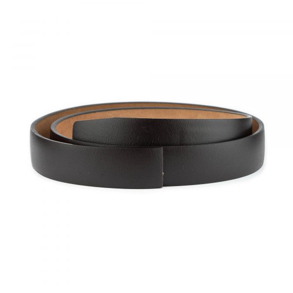 dark brown vegan mens click belt strap replacement 1 RATBRO35NOSTI 28 42 29USD