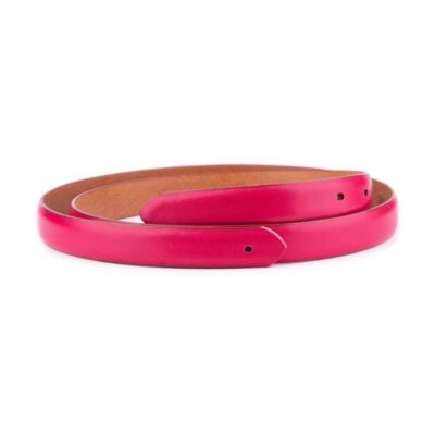 fuchsia leather belt strap replacement pink 2 0 1 28 40 FUCHOL2016BUTAML USD25