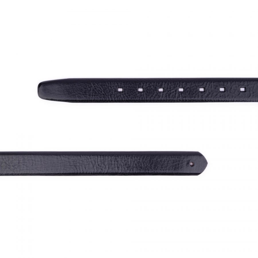 high quality black belt strap without buckle 1 1 8 inch 2