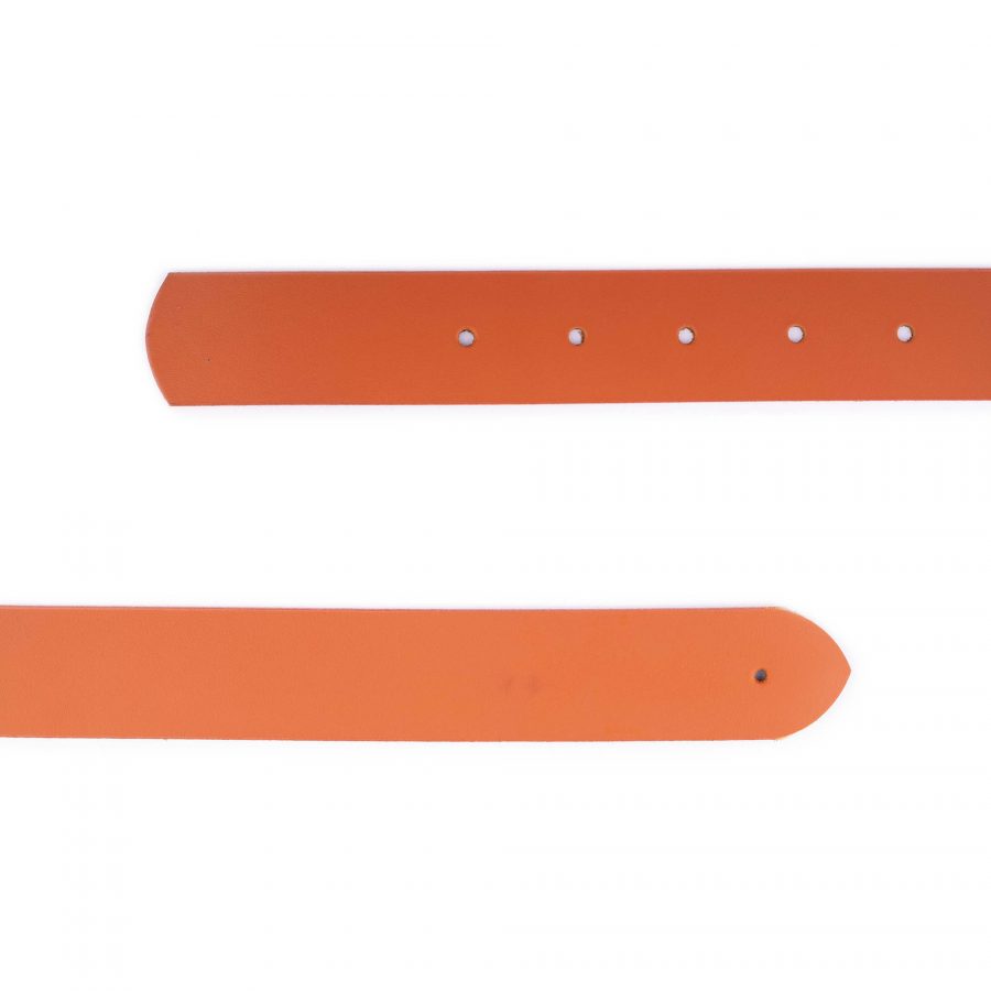 orange leather belt strap for buckles 4 0 cm 1 ORAHOL40STRGAL 28 40 25USD