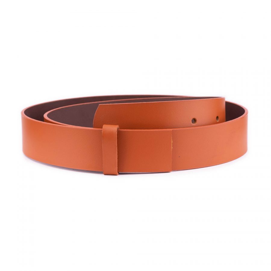 orange leather replacement belt strap 4 0 cm 1 ORACUT40STRGAL 28 40 25USD