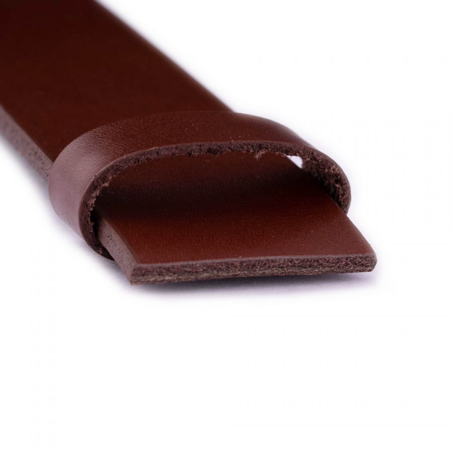 ratchet leather belt strap replcement brown 3