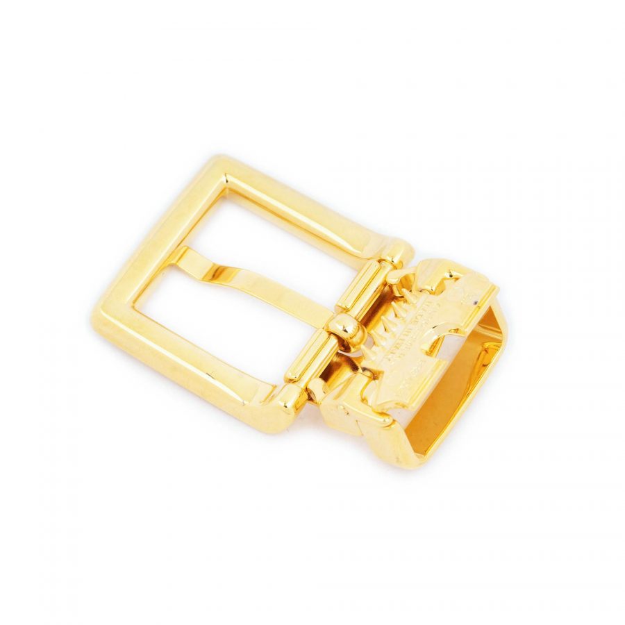 replacement gold belt buckle 1 inch clasp 6