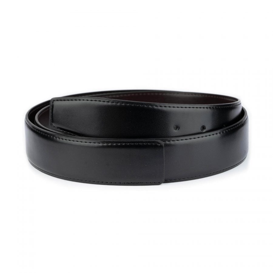 1 1 2 inch black vegan leather belt strap 1 28 40 usd29 VEGSMO40BLASMO 1
