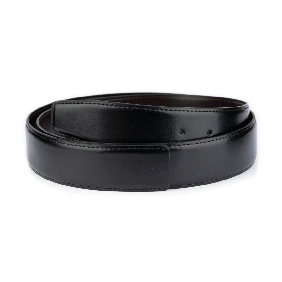 1 1 2 inch vegan leather black brown reversible belt strap 1 28 40 usd29 VEGREV40BLABRO