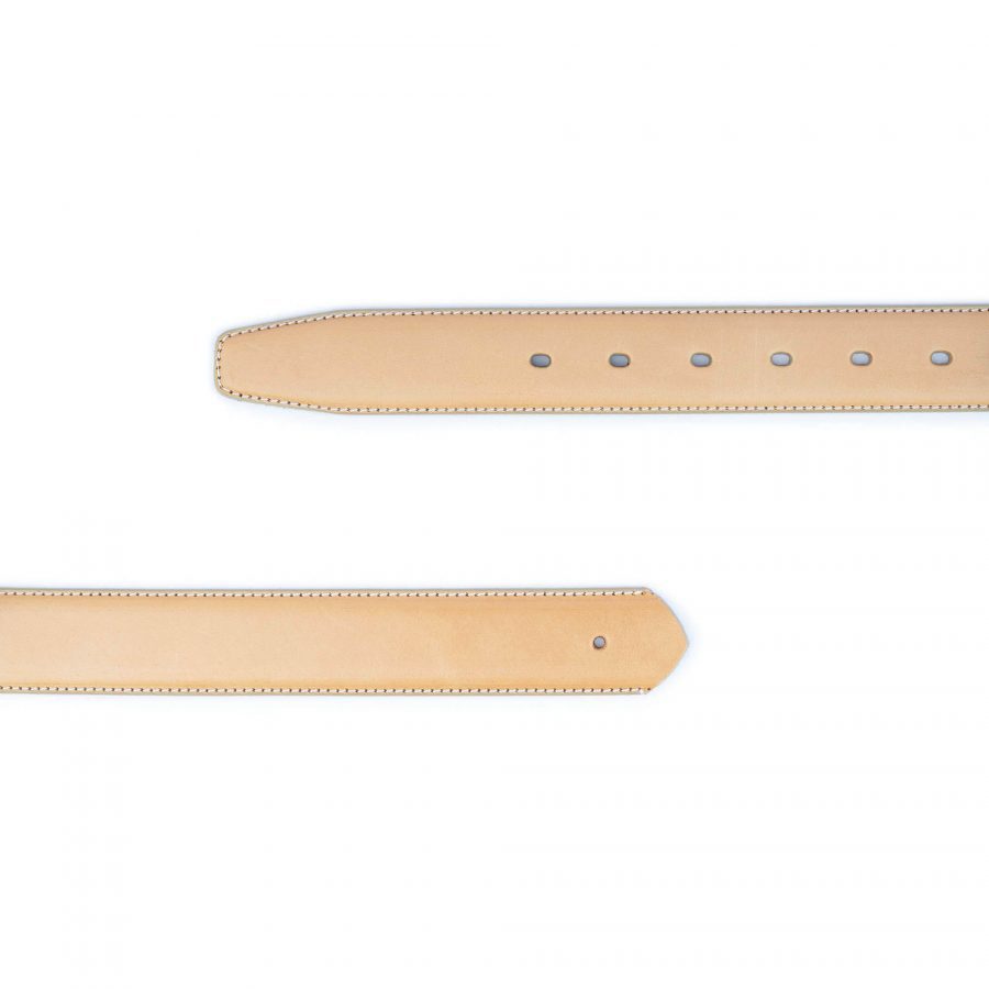 beige mens belt strap replacement leather 2