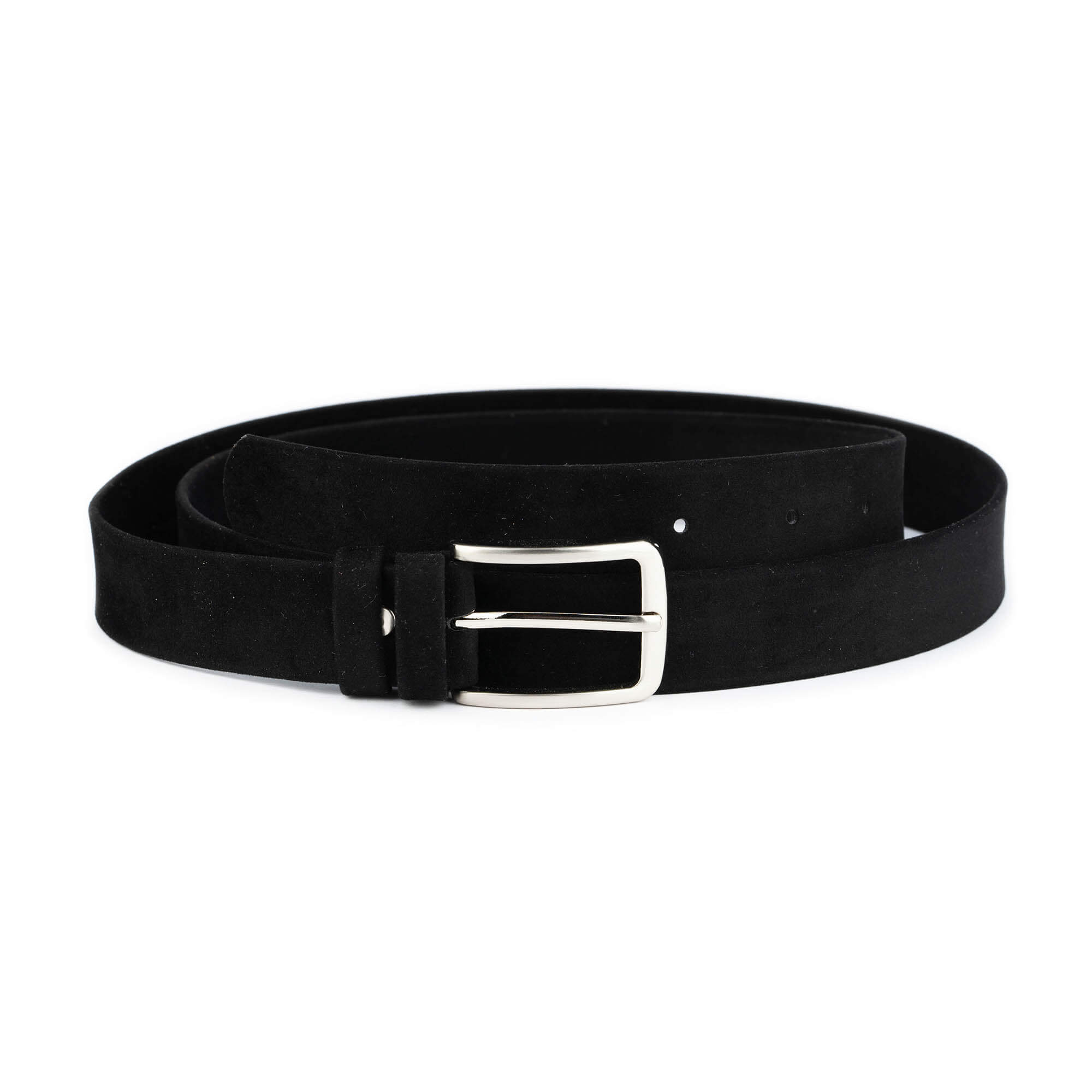 Black elastic velvet waist belt with gold clasp