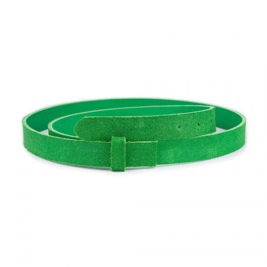 bright green suede leather belt strap replacement 1 28 44 usd25 SUEGRE25BRILDR