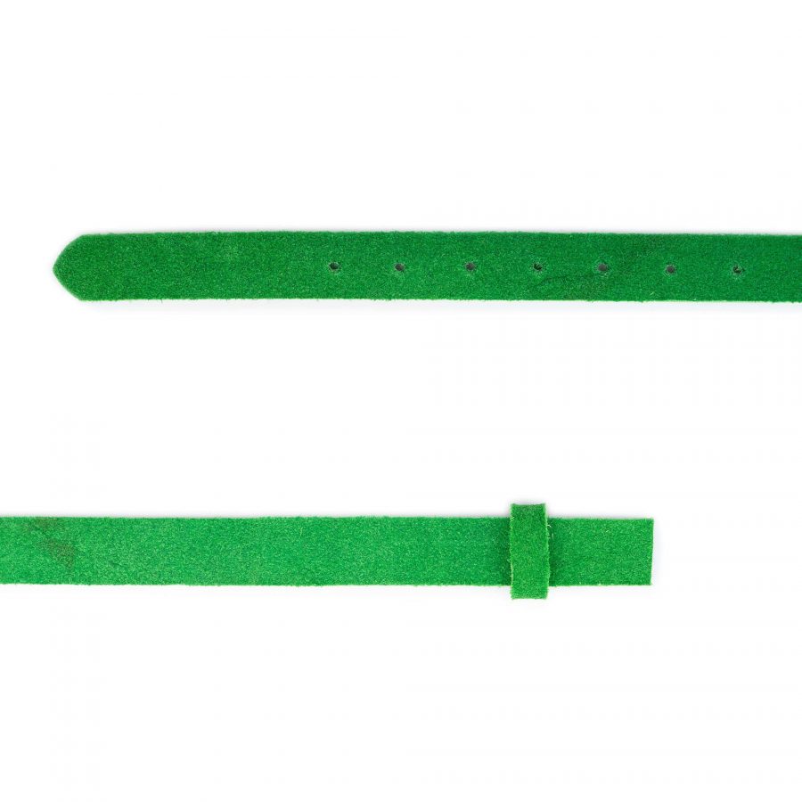 bright green suede leather belt strap replacement 2
