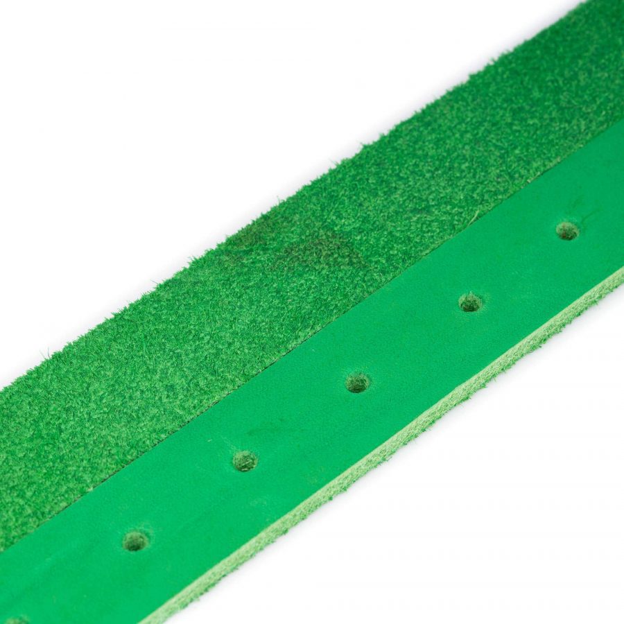 bright green suede leather belt strap replacement 3