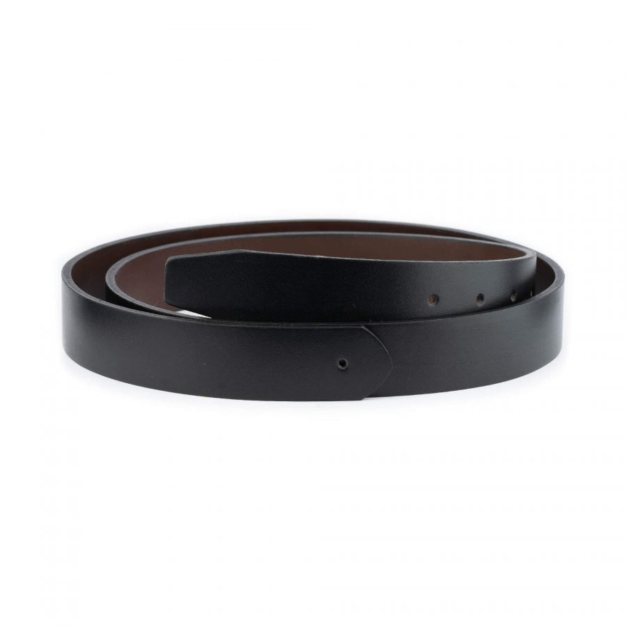 brown black reversible belt strap replacement 32 mm 1