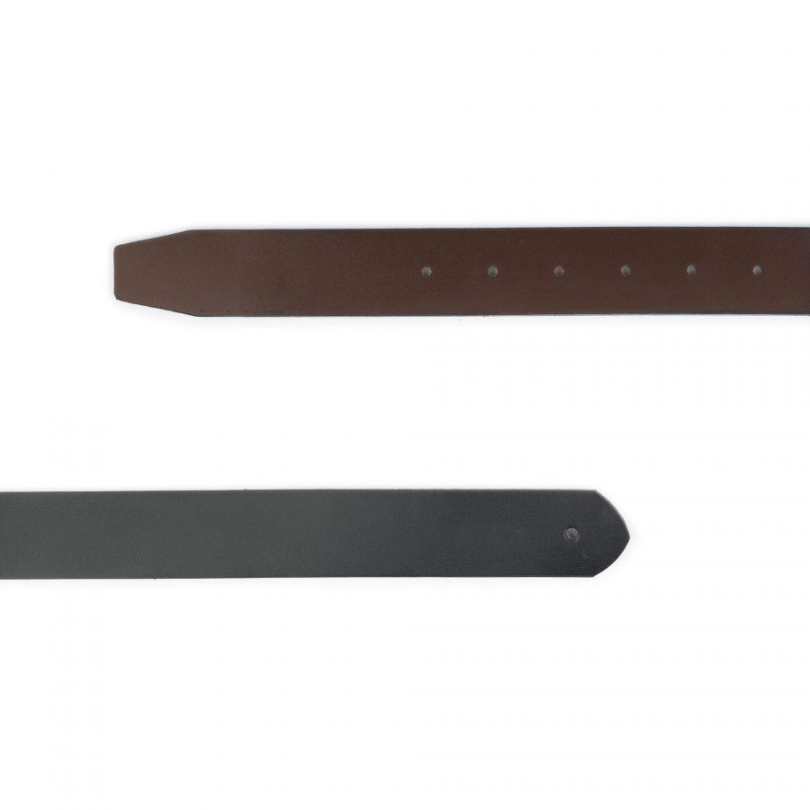 brown black reversible belt strap replacement 32 mm 3