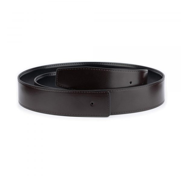 brown black reversible vegan leather belt strap 4 0 cm 1 28 40 usd29 VEGHOL40BROBLA