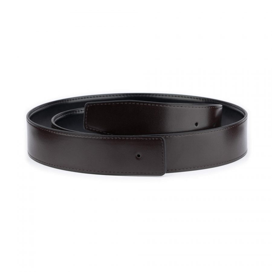 brown black reversible vegan leather belt strap 4 0 cm 1 28 40 usd29 VEGHOL40BROBLA