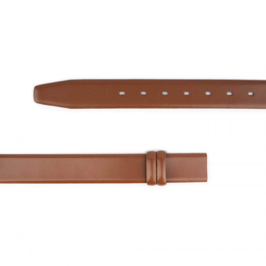 brown mens belt strap for buckle replacement 2