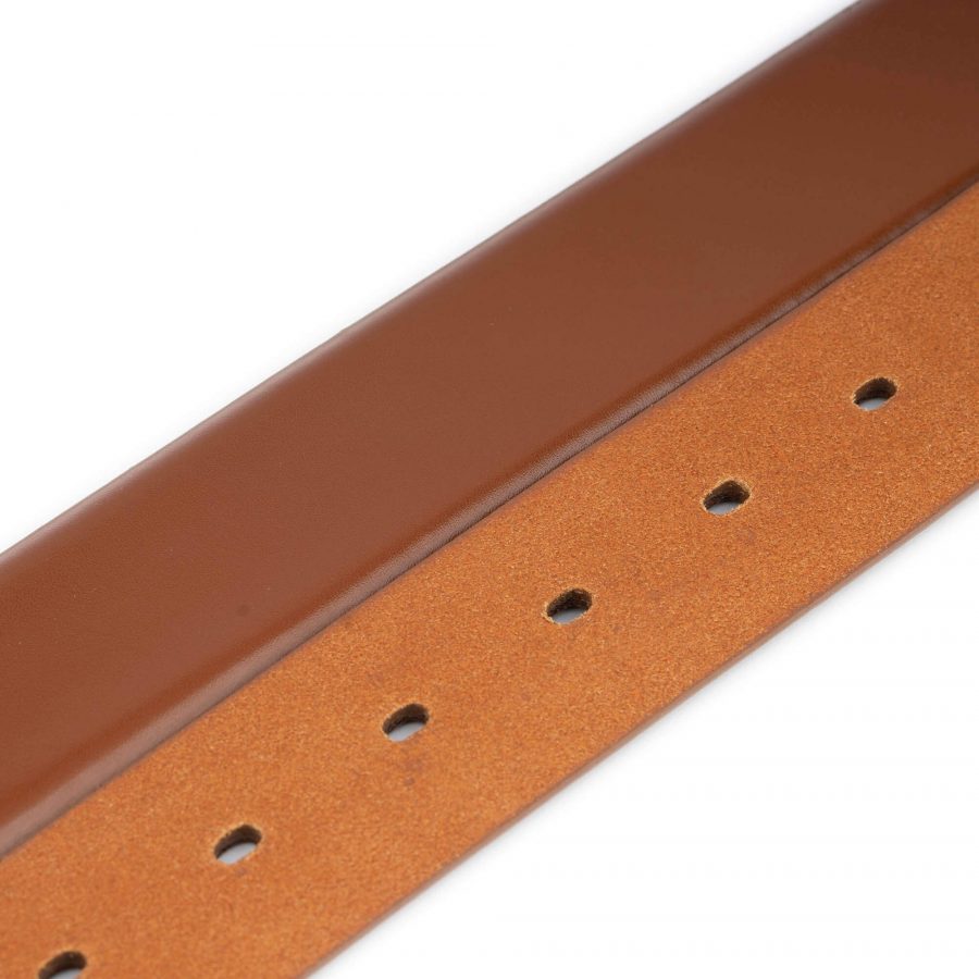 brown mens belt strap for buckle replacement 3