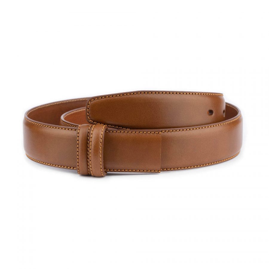 brown mens leather strap for belt replacement 1 28 40 usd45 BROSTI3504CUTAML