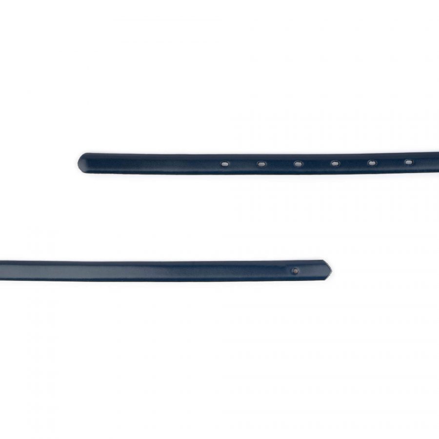 dark blue skinny belt strap replacement no buckle 2